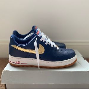 Nike Air Force 1 Low “Olympics” Released in 2012! Red White Blue color way!
